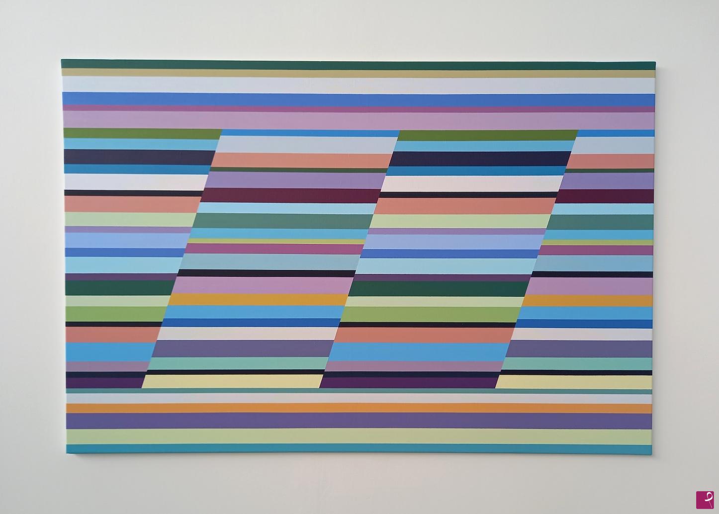 quadri in vendita online - Background's stripes