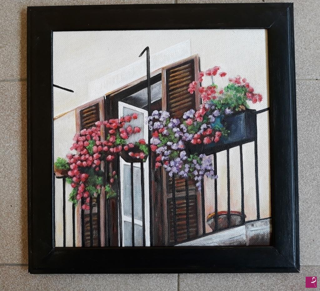 quadri in vendita online - BALCONE - (2019)