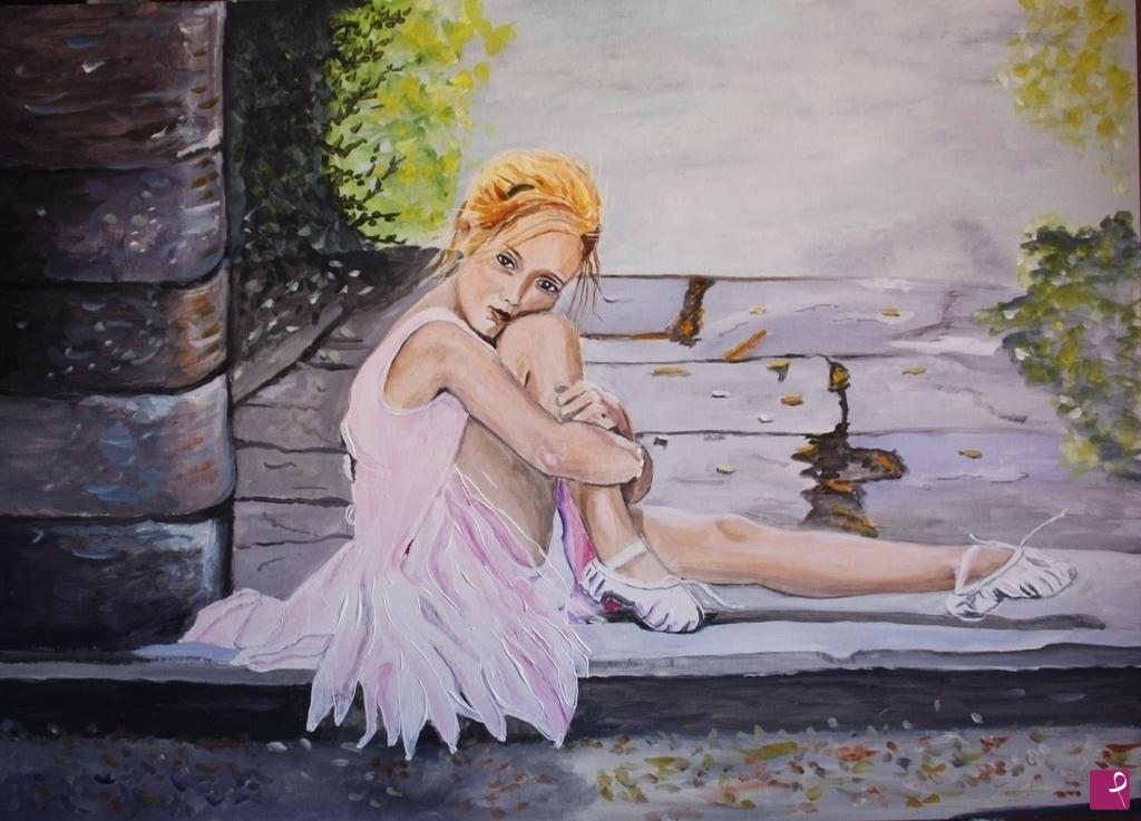 quadri in vendita online - Ballerina