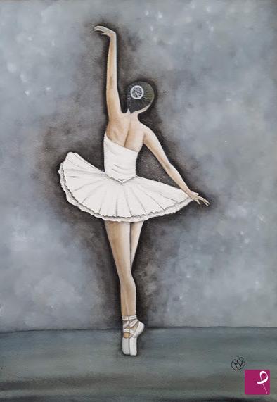 quadri in vendita online - Ballerina