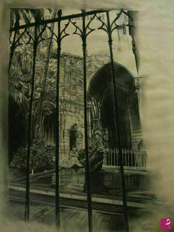 quadri in vendita online - Barcellona, Cattedrale