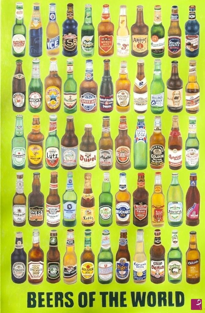 quadri in vendita online - Beers of the world