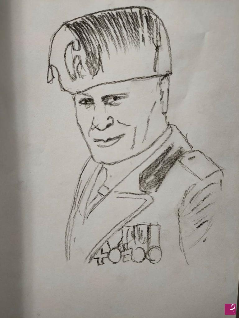 quadri in vendita online - Benito Mussolini