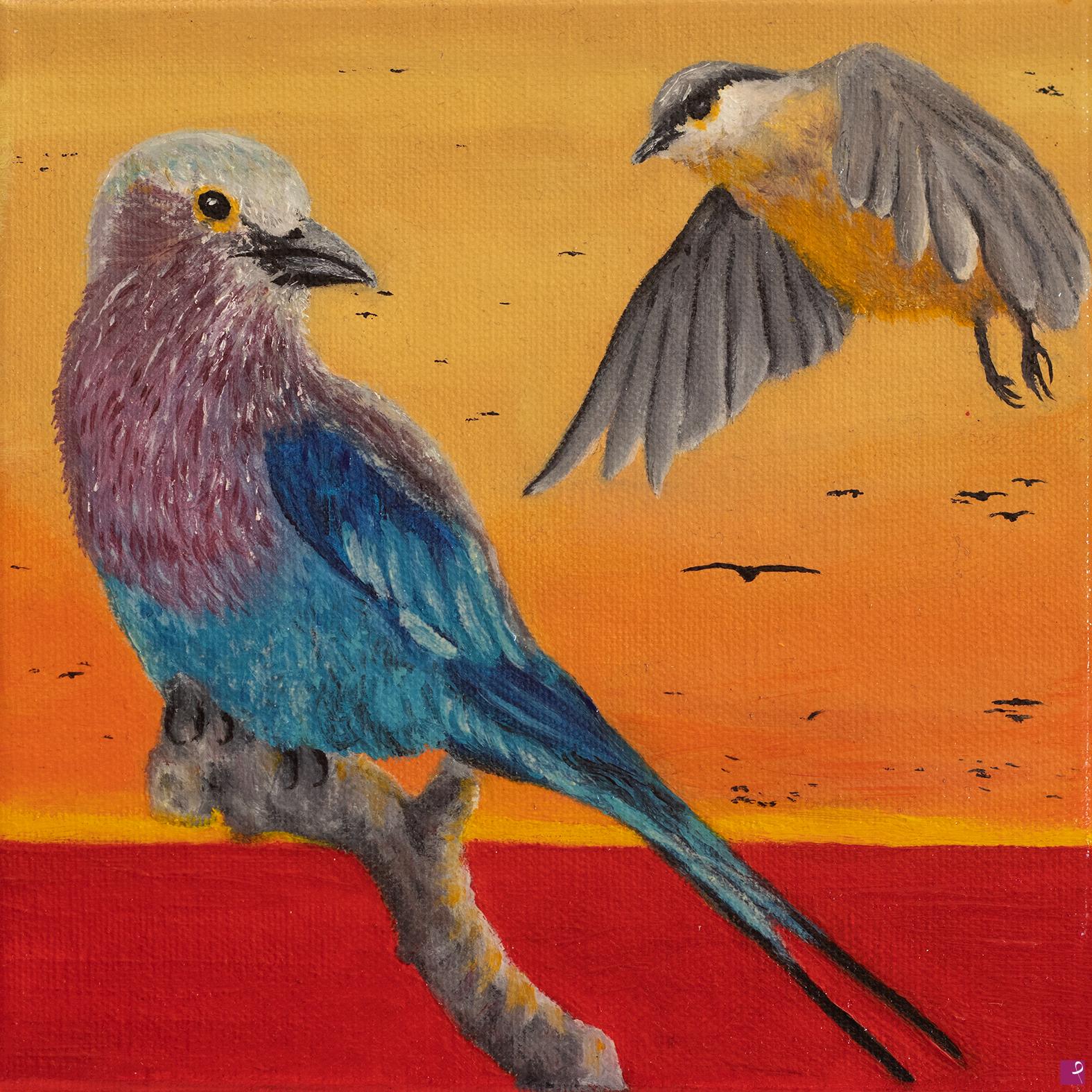 quadri in vendita online - BIRDS 2