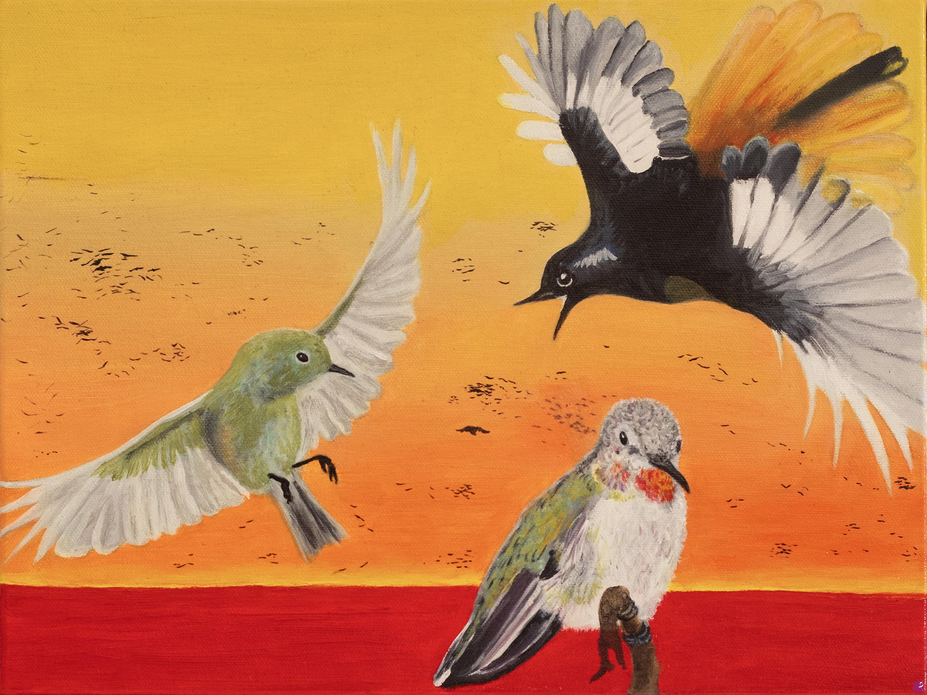 quadri in vendita online - BIRDS3
