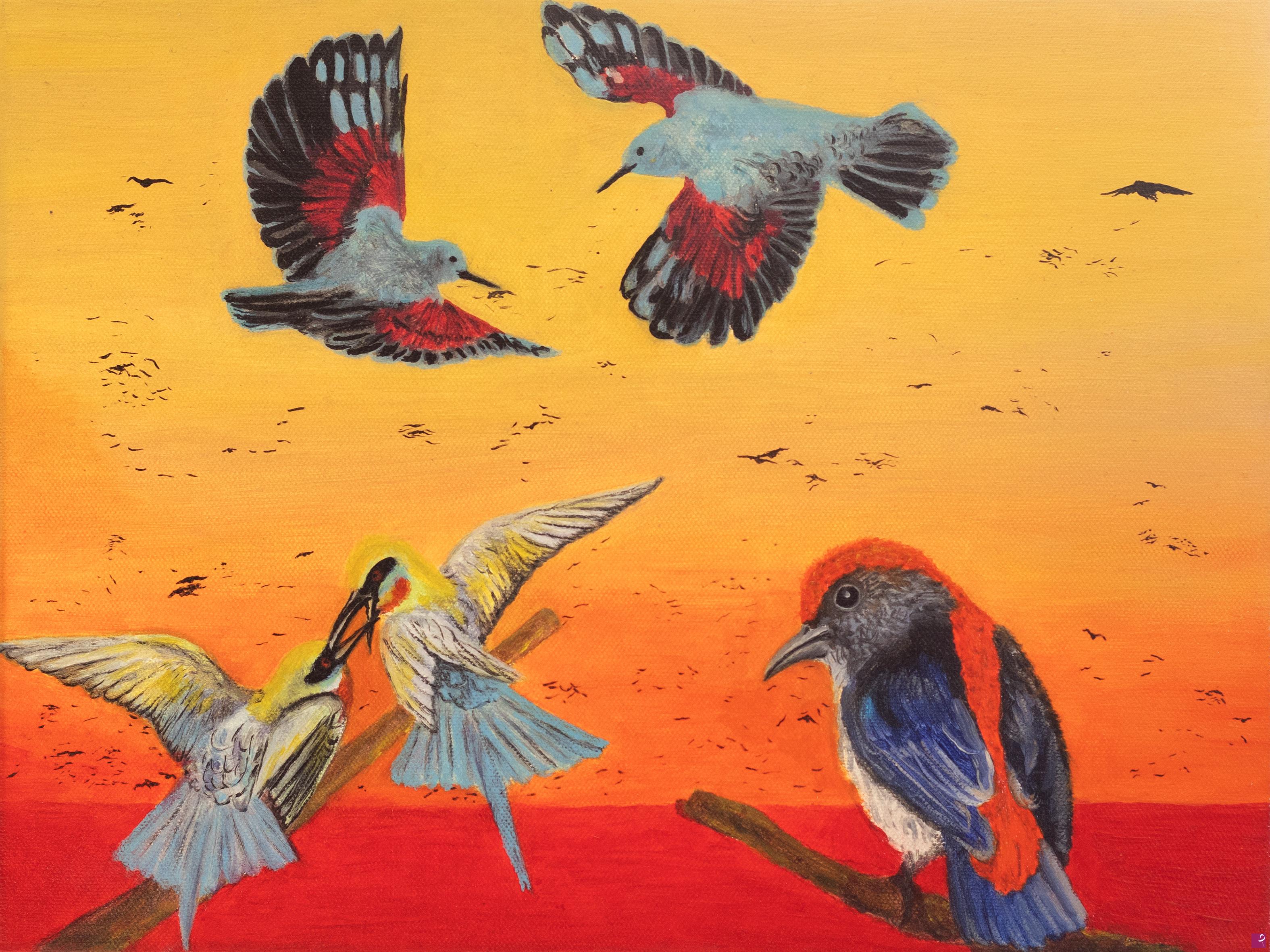 quadri in vendita online - BIRDS5