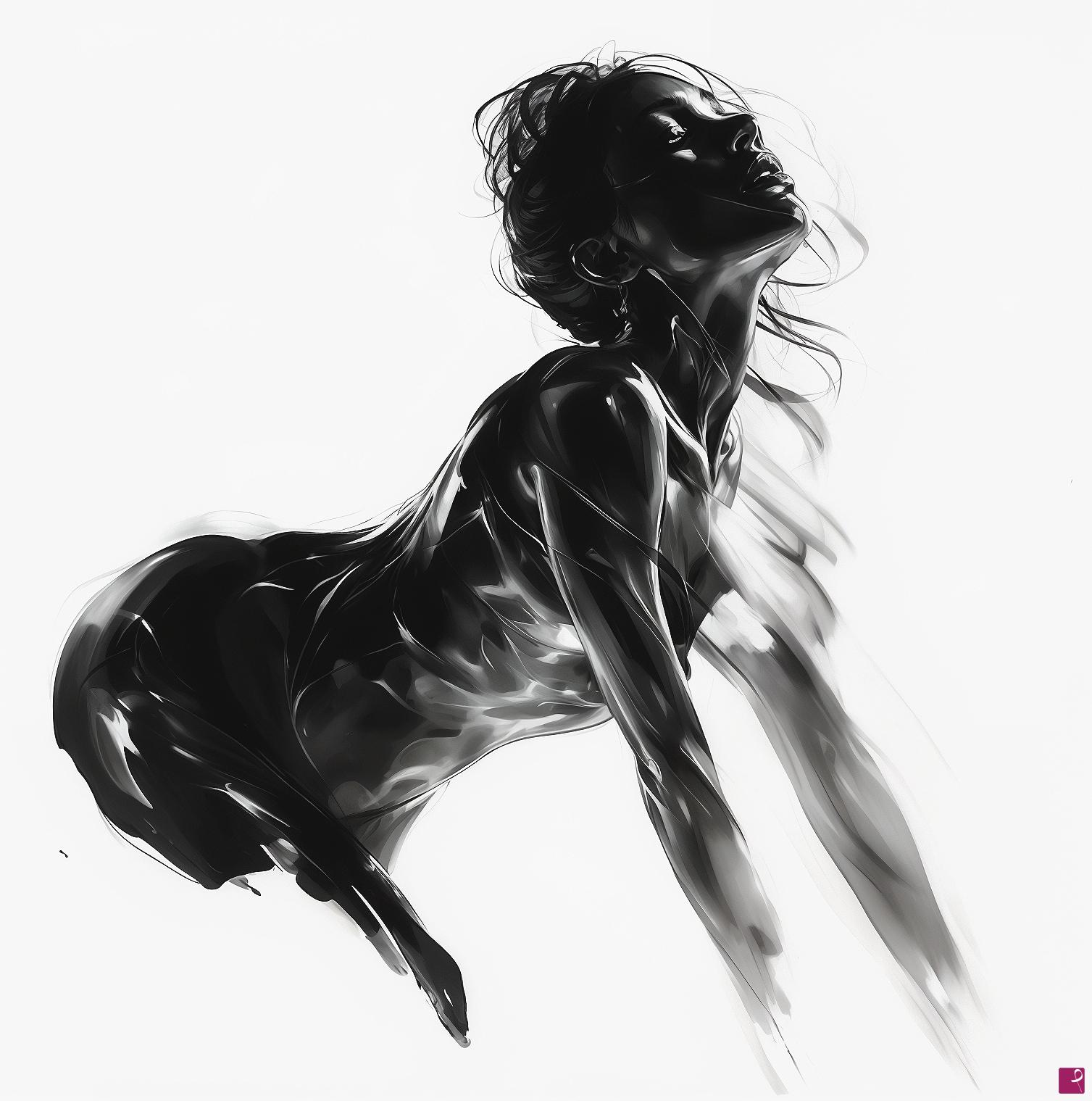 quadri in vendita online - Black and white 