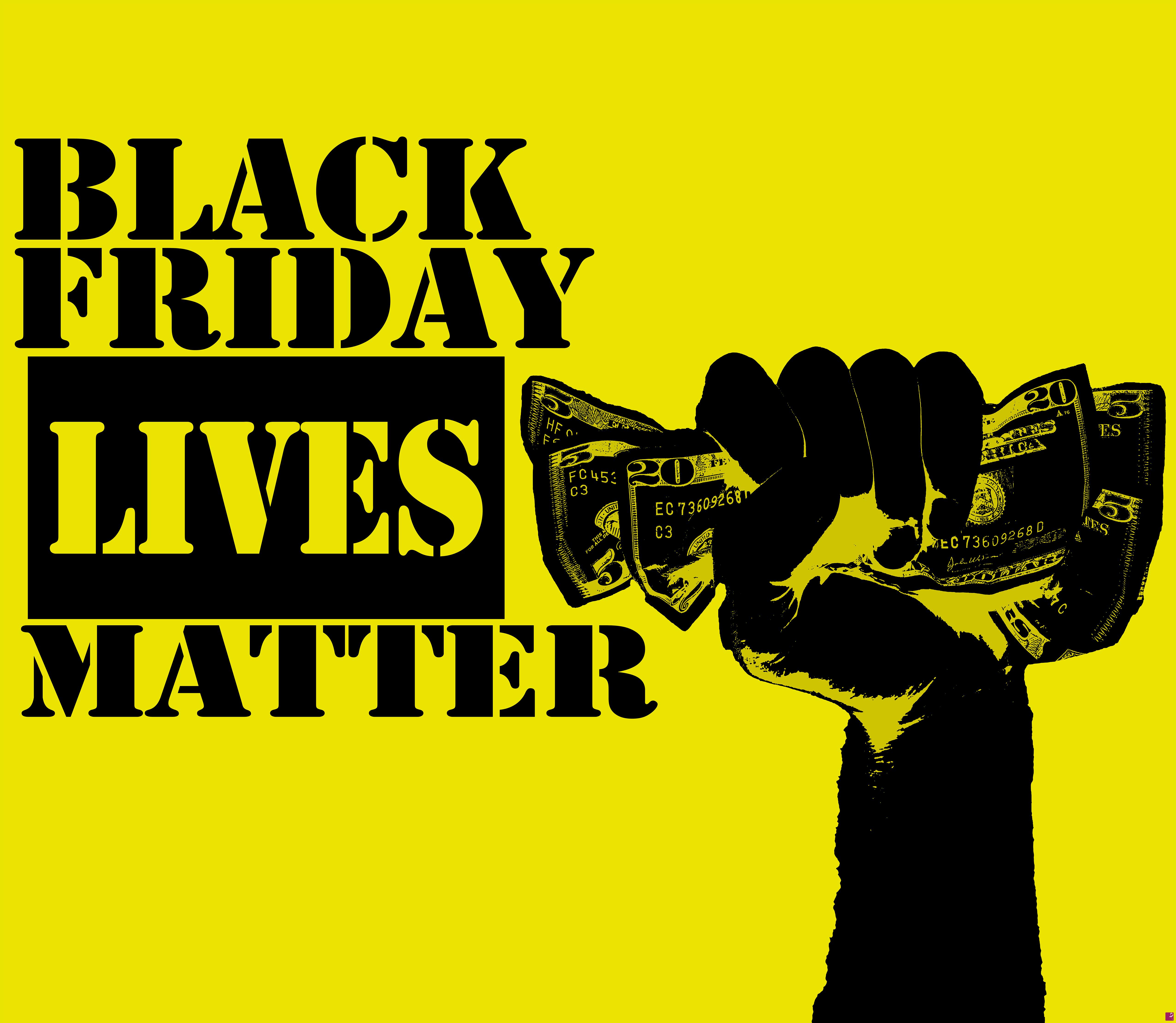 quadri in vendita online - Black Friday Lives Matter (Versione no2) - Edizione Limitata a 250