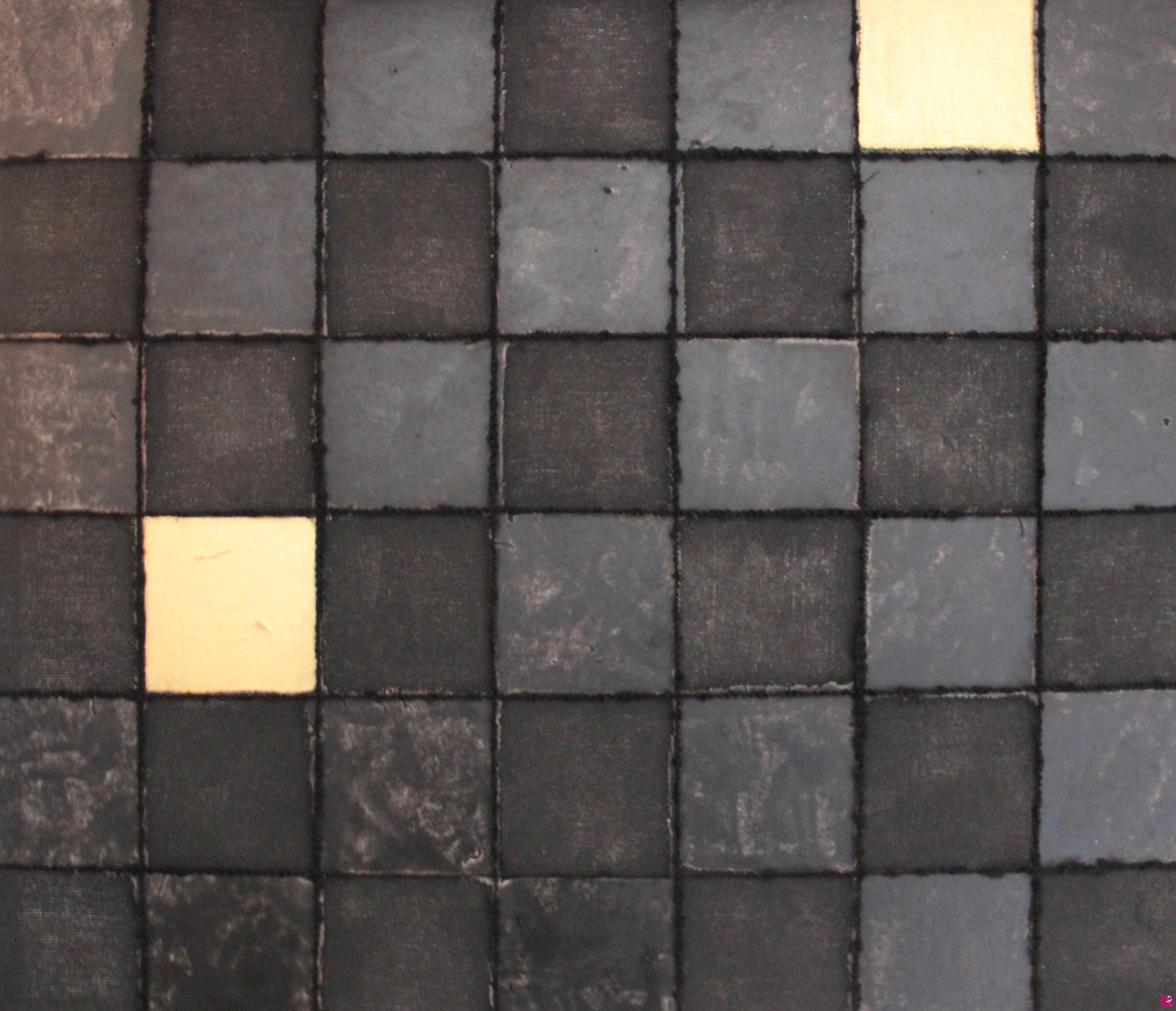 quadri in vendita online - Black & Gold
