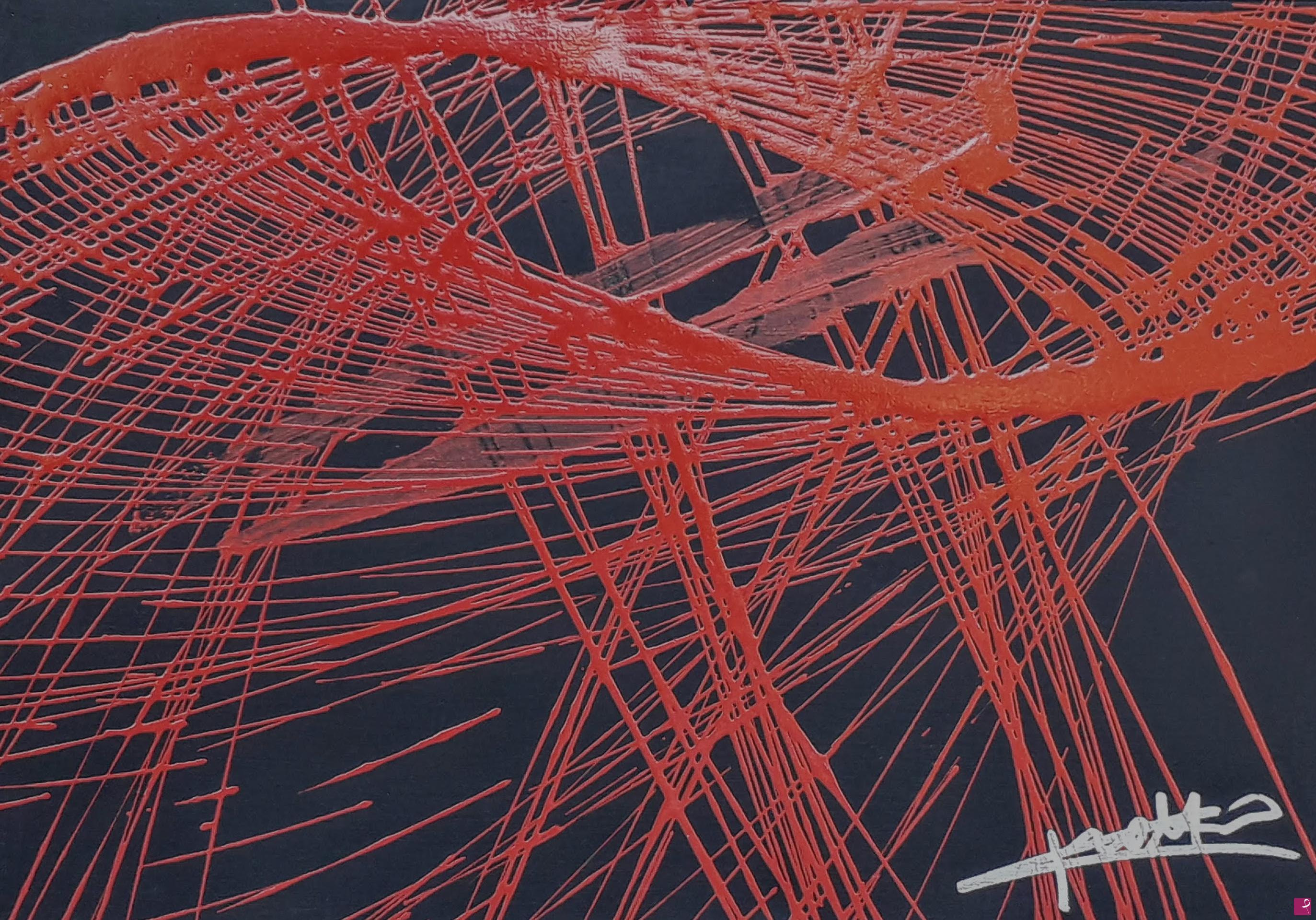 quadri in vendita online - Black hole