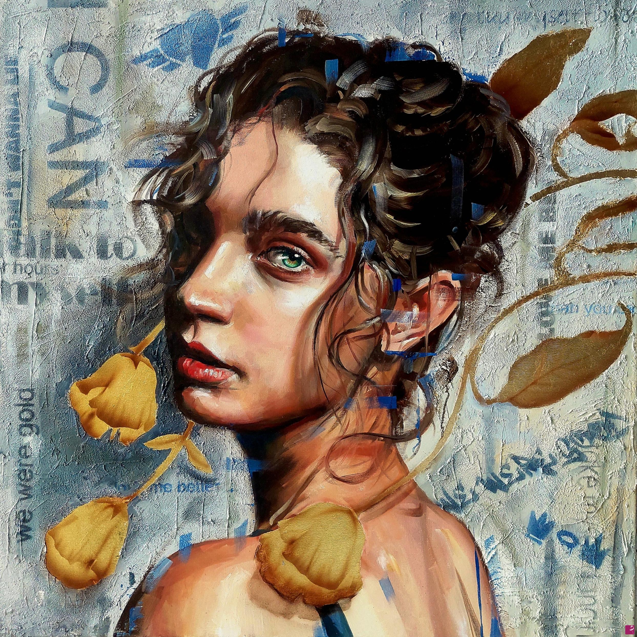 quadri in vendita online - Blooming from the Concrete 1