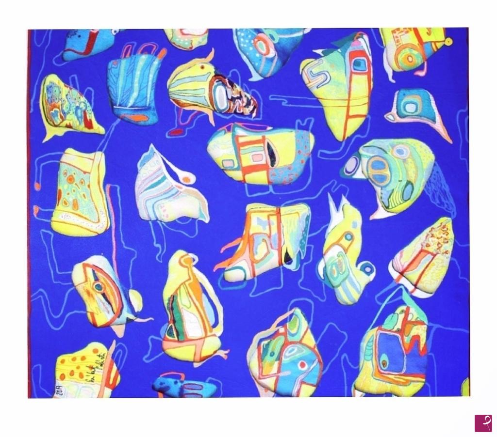 quadri in vendita online - "Blue Caramel"