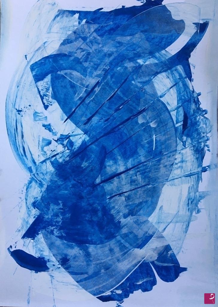 quadri in vendita online - Blue Dragon
