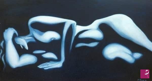 quadri in vendita online - Blue dream