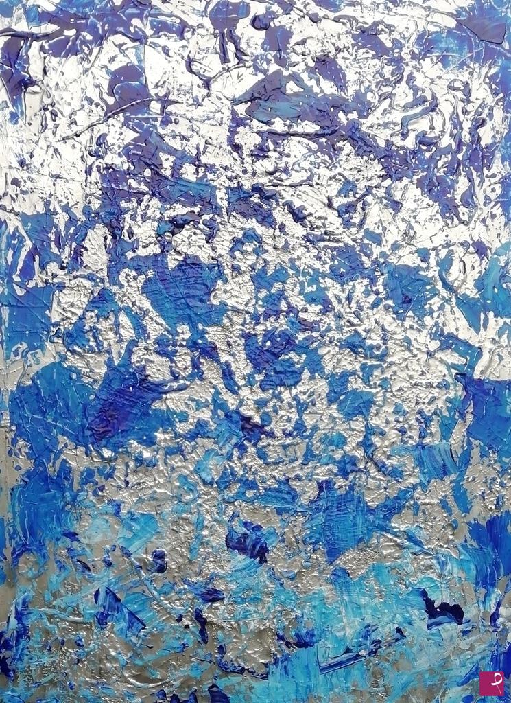 quadri in vendita online - "Blue freedom"