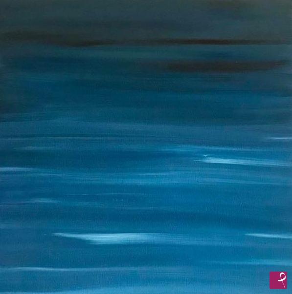 quadri in vendita online - Blue sky