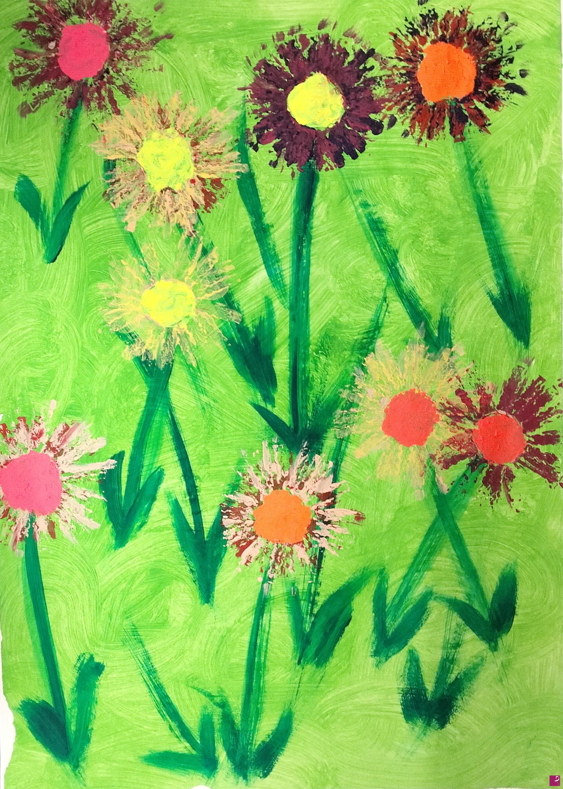 quadri in vendita online - Blumenwiese 