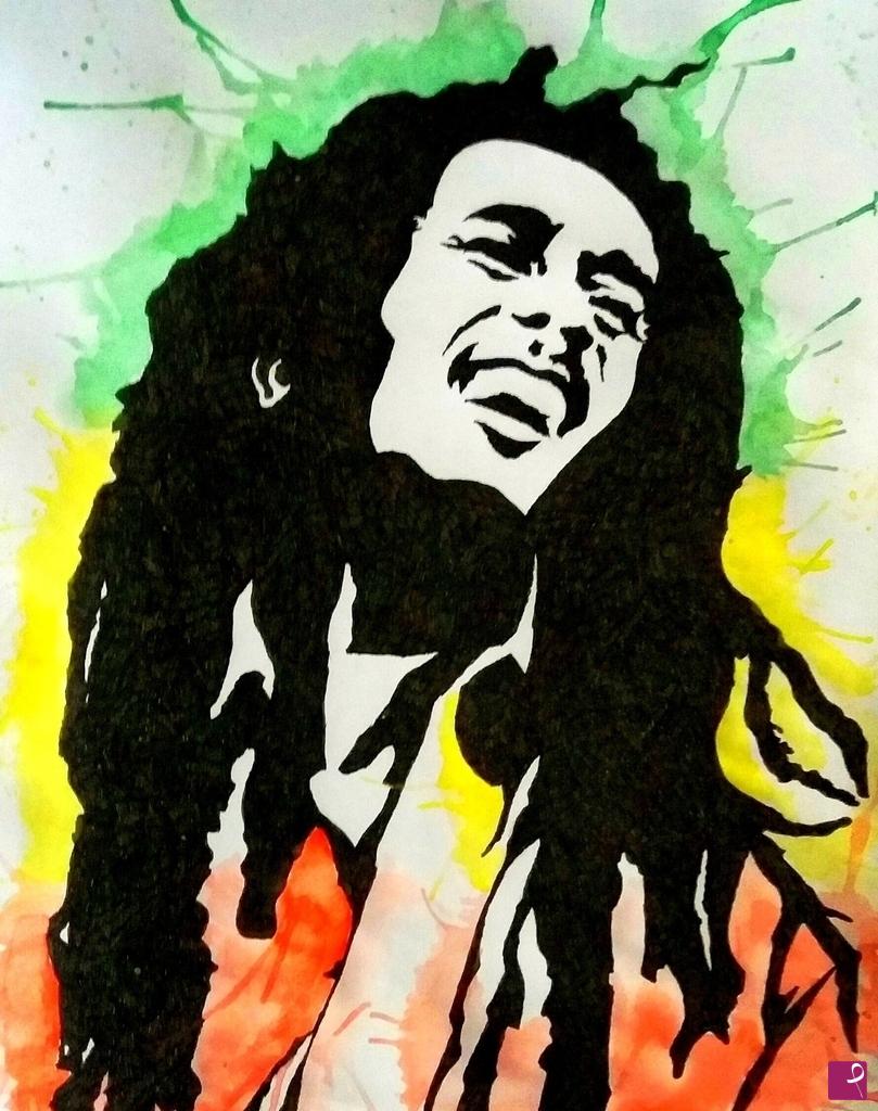 quadri in vendita online - Bob Marley