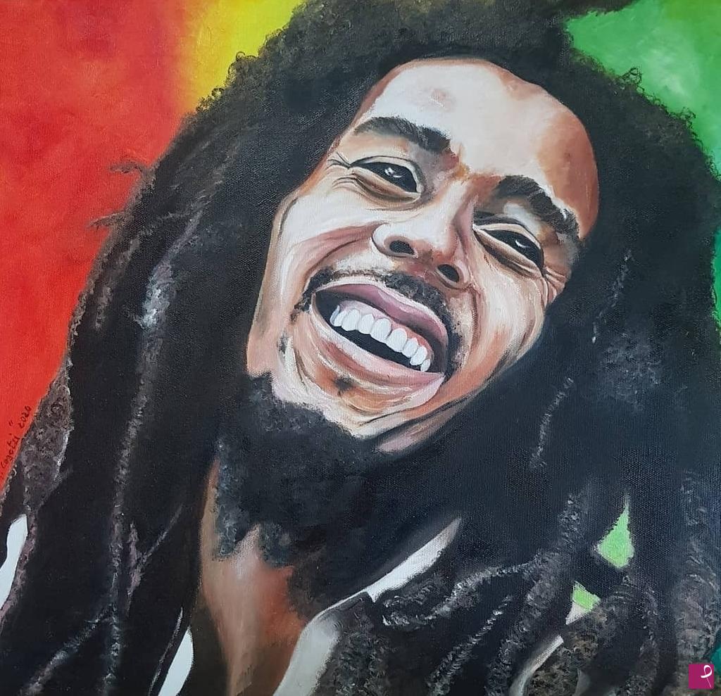 quadri in vendita online - Bob Marley 