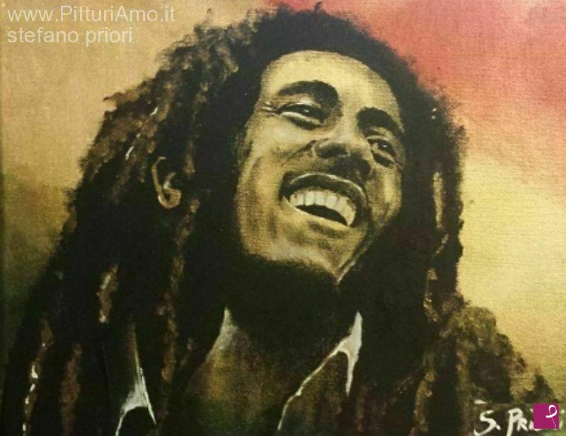 quadri in vendita online - Bob Marley