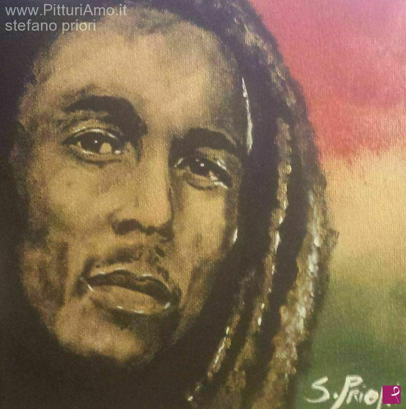 quadri in vendita online - Bob Marley