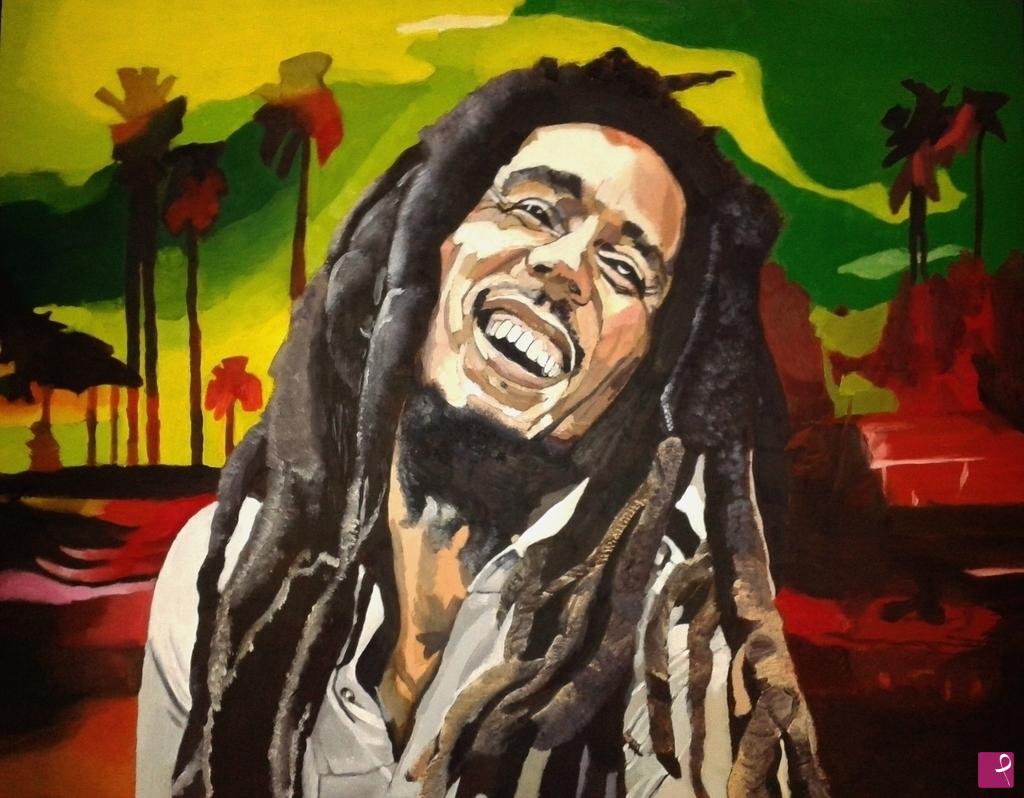 quadri in vendita online - Bob Marley
