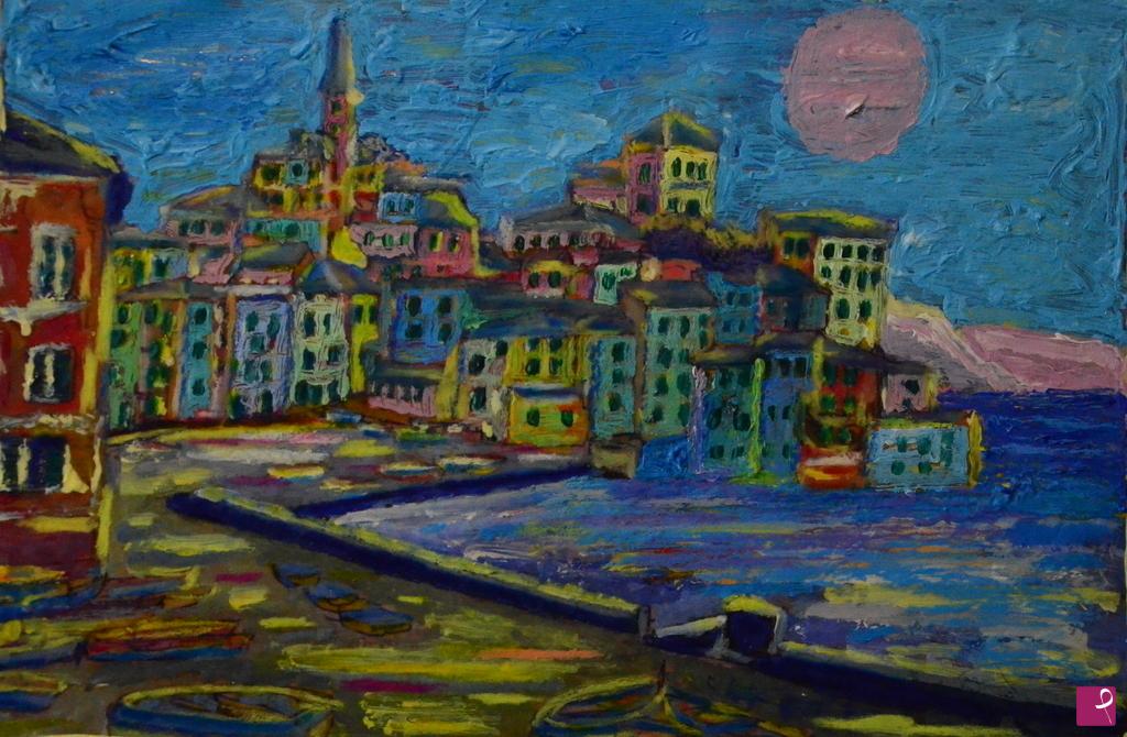 quadri in vendita online - BOCCADASSE (GENOVA) NON PSICHEDELICA
