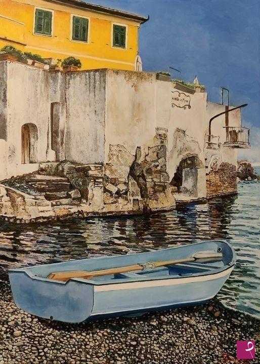 quadri in vendita online - boccadasse liguria genova