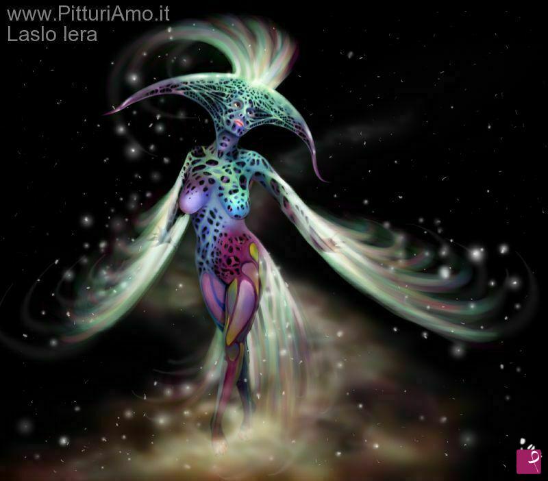 quadri in vendita online - Bodypainting 3
