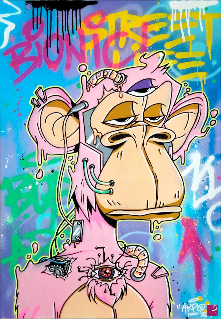 quadri in vendita online - Bored Ape Yatch Club - Bionic