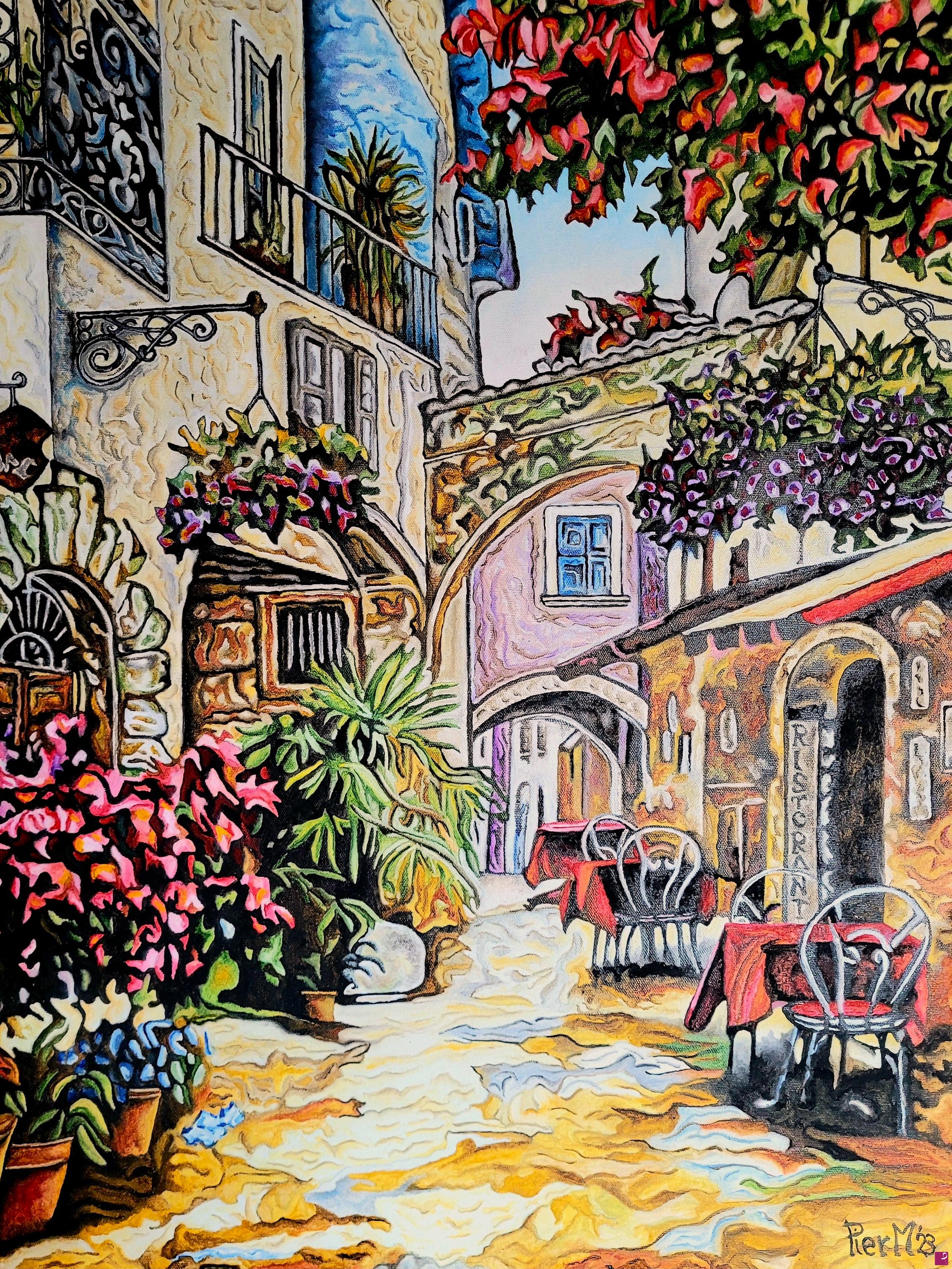 quadri in vendita online - Borgo ligure