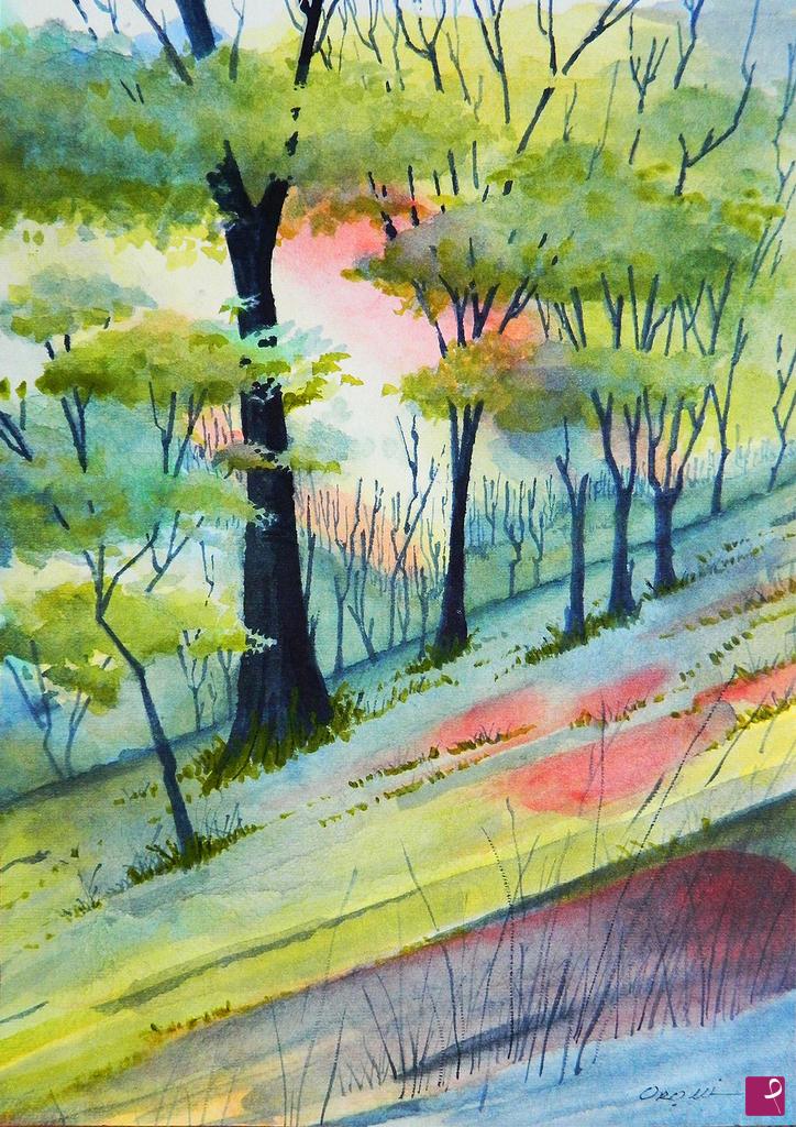 quadri in vendita online - Bosco di Castelbuono