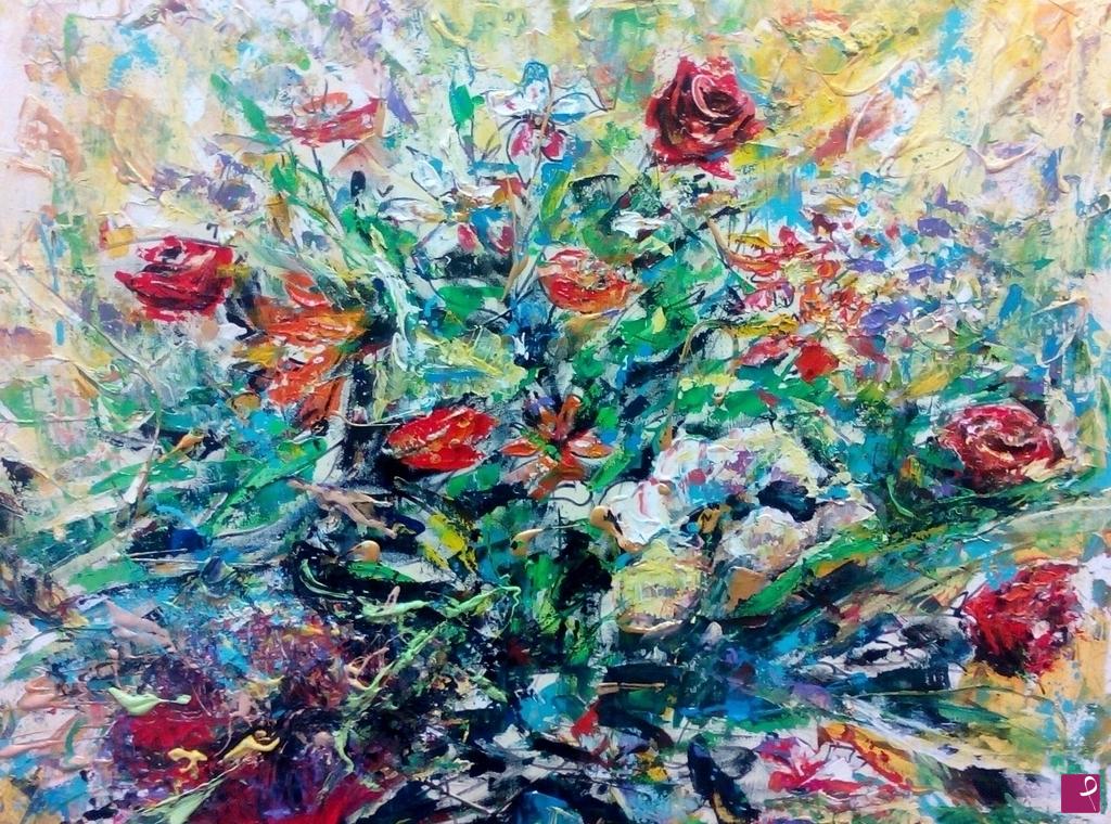 quadri in vendita online - Bouquet