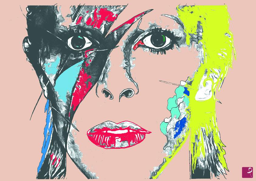 quadri in vendita online - BOWIE  