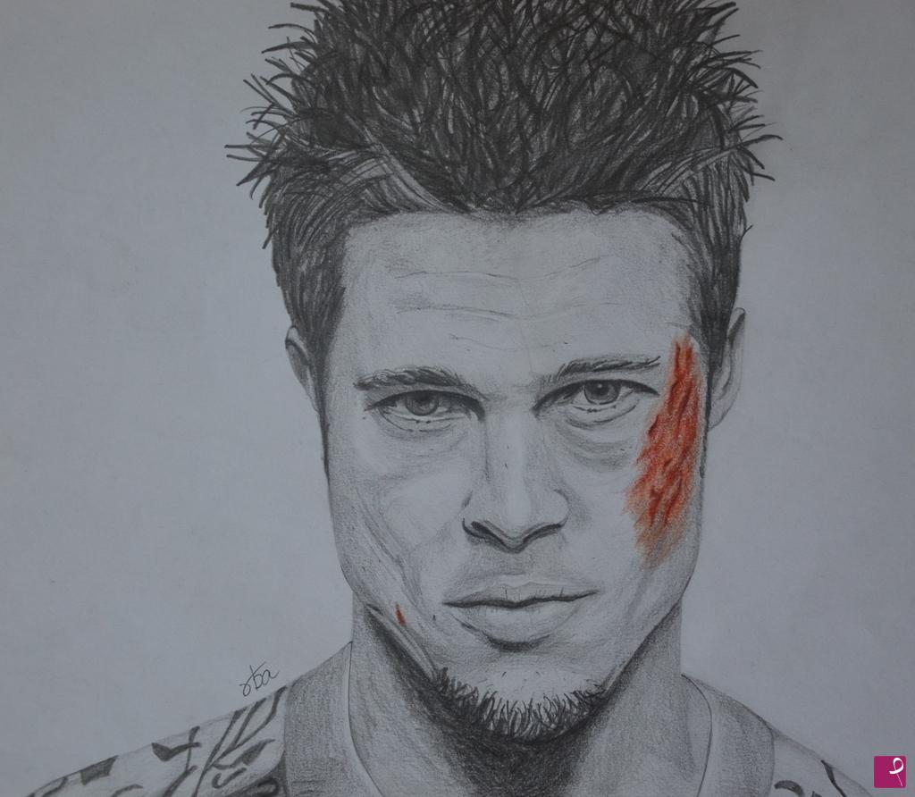 quadri in vendita online - Brad Pitt