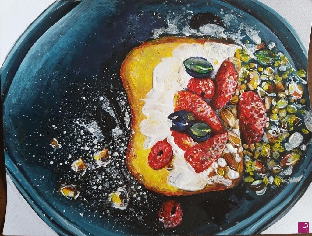 quadri in vendita online - Breakfast 