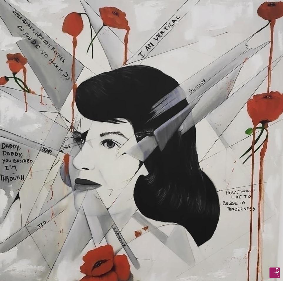 quadri in vendita online - "Broken words"