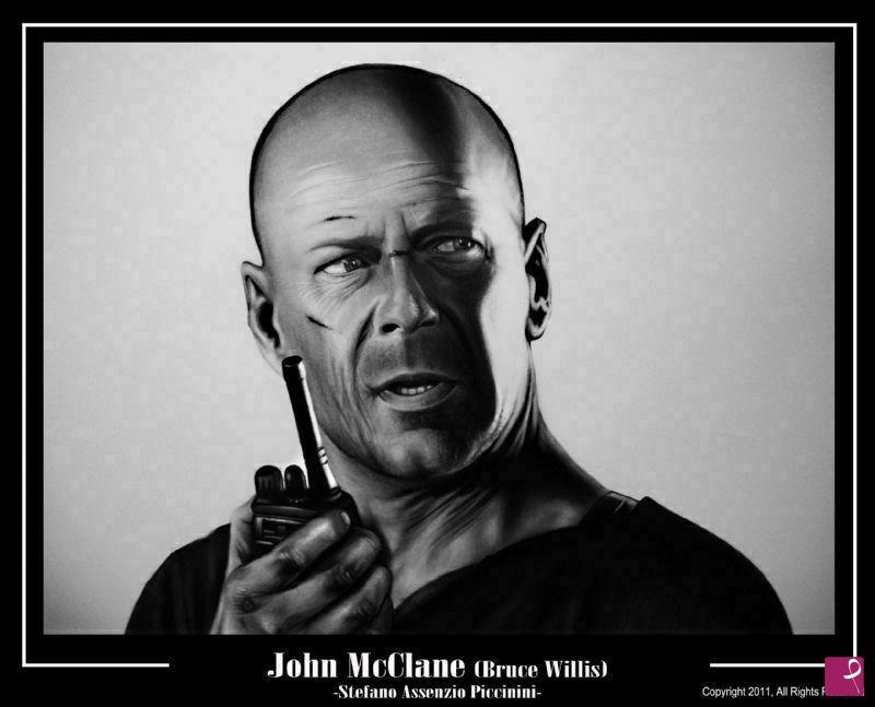 quadri in vendita online - Bruce Willis
