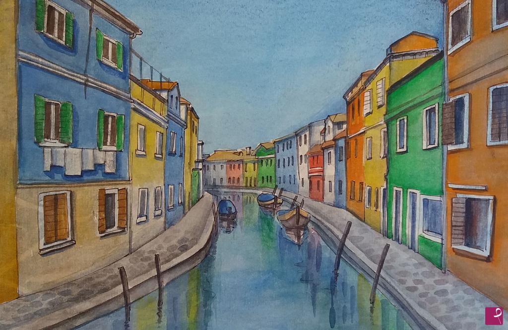 quadri in vendita online - Burano