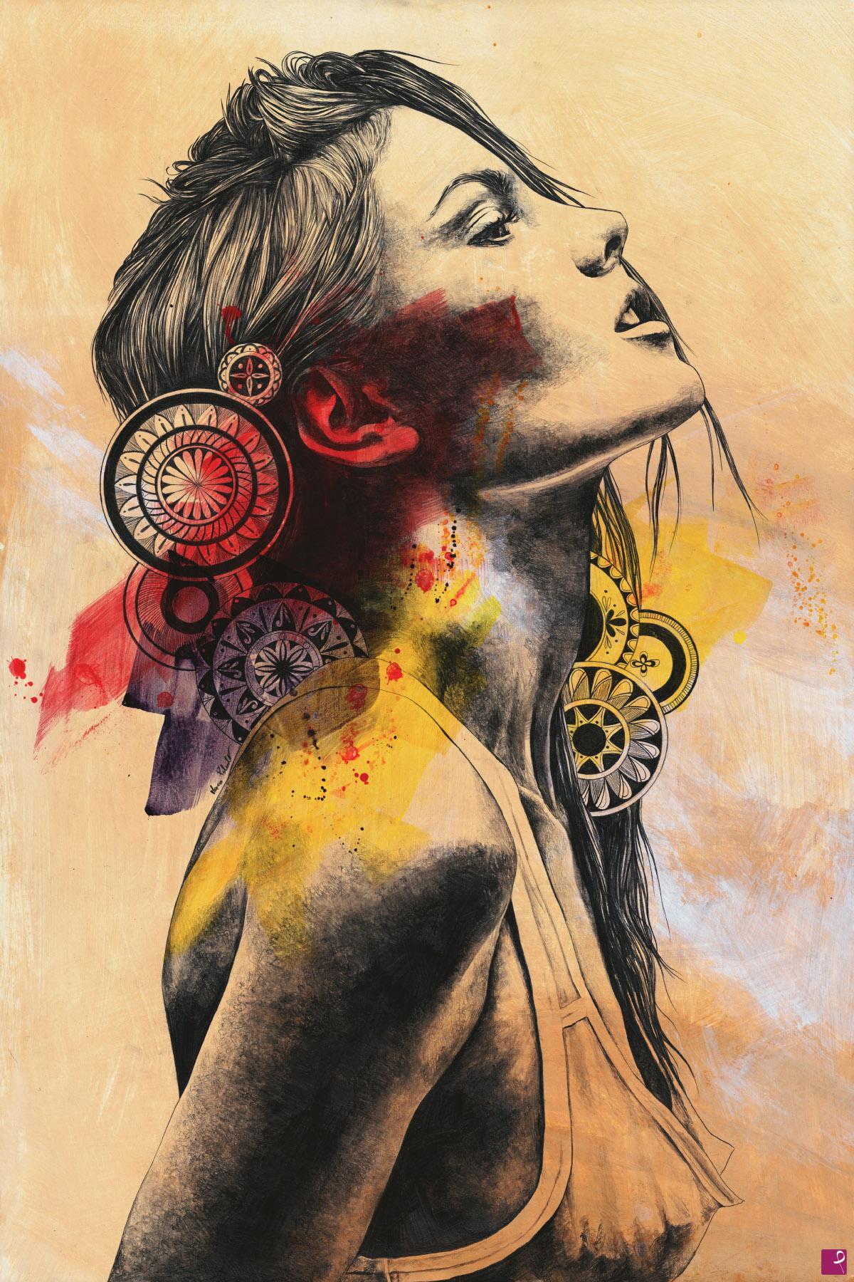 quadri in vendita online - Burnt By The Sun II