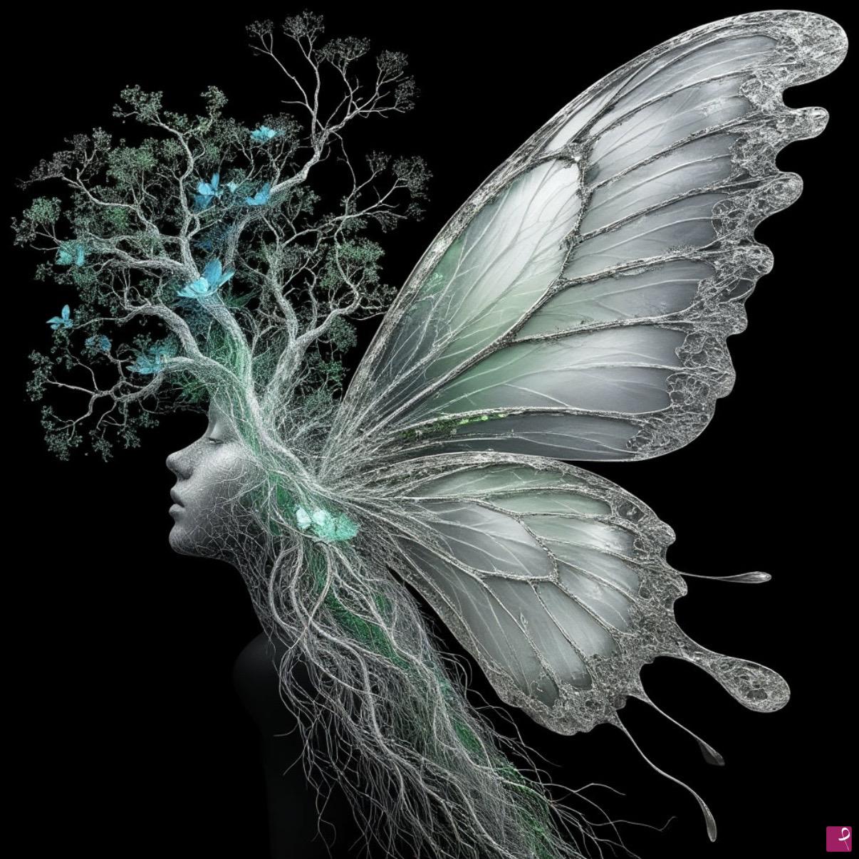 quadri in vendita online - Butterfly 