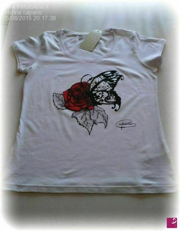 quadri in vendita online - Butterfly Silver