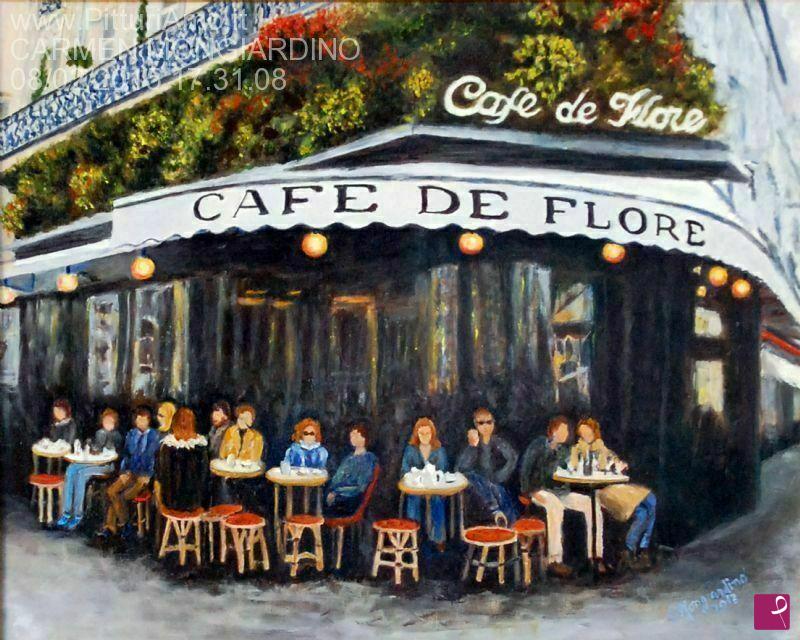 quadri in vendita online - CAFE DE FLORE