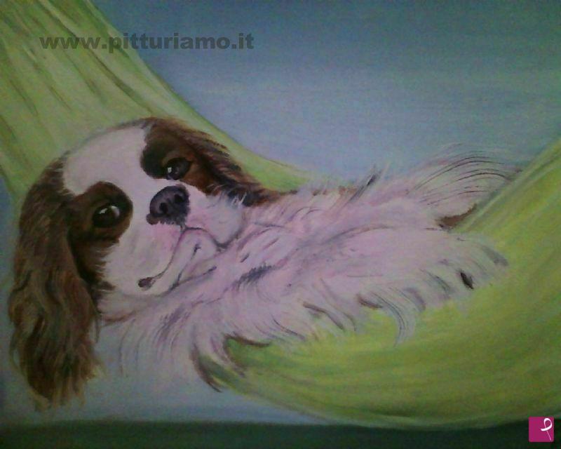 quadri in vendita online - Cagnolino