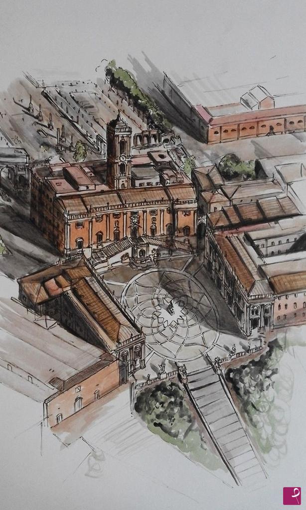 quadri in vendita online - Campidoglio