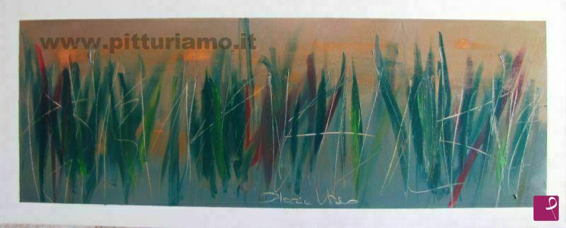 quadri in vendita online - campo di grano
