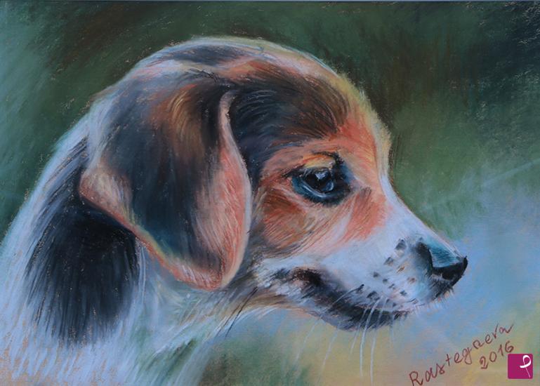 quadri in vendita online - Cane