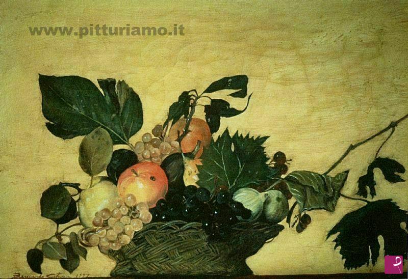 quadri in vendita online - canestro di frutta