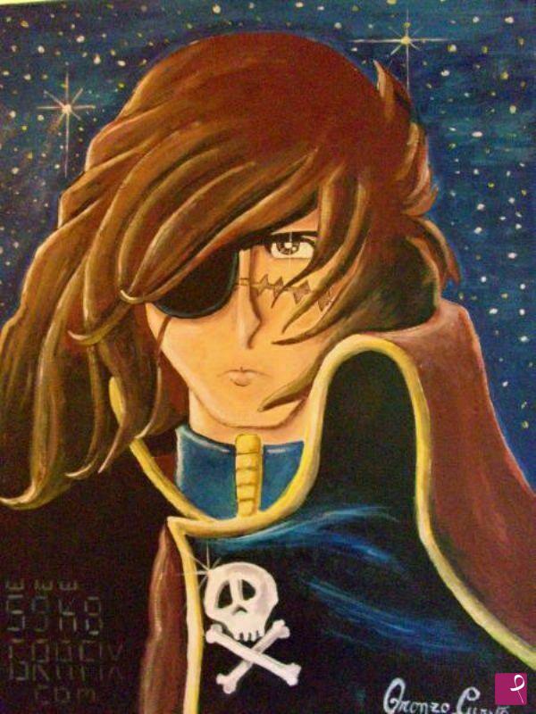 quadri in vendita online - Capitan Harlock