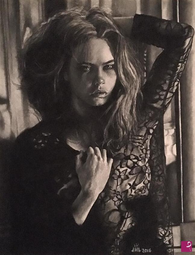 quadri in vendita online - Cara Delevingne